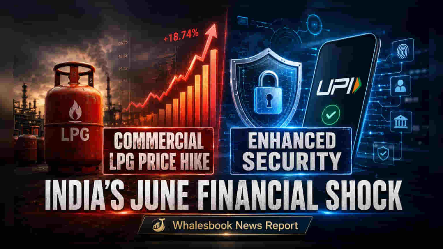 India June Financial Update: LPG महंगा, सोलर नीति में बदलाव और UPI पर सख्त नियम