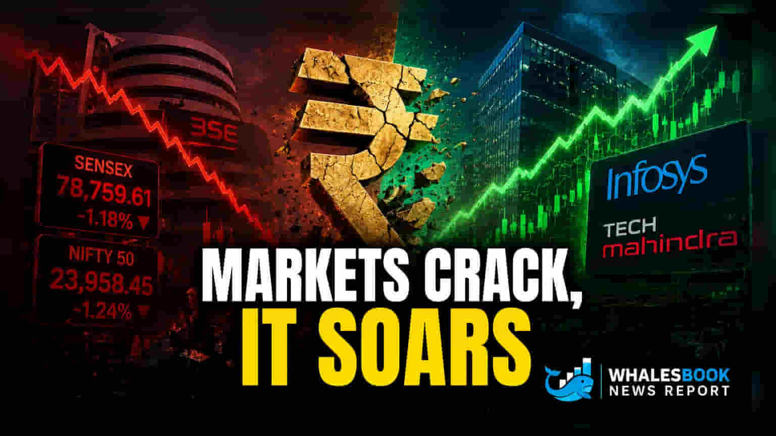 Indian Markets Falter as Geopolitical Tensions Overpower IT