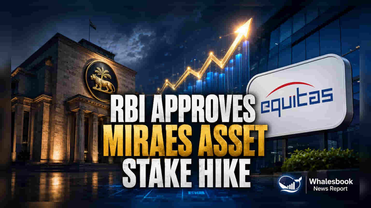 RBI Clears Mirae Asset Stake Hike in Equitas Small Finance Bank