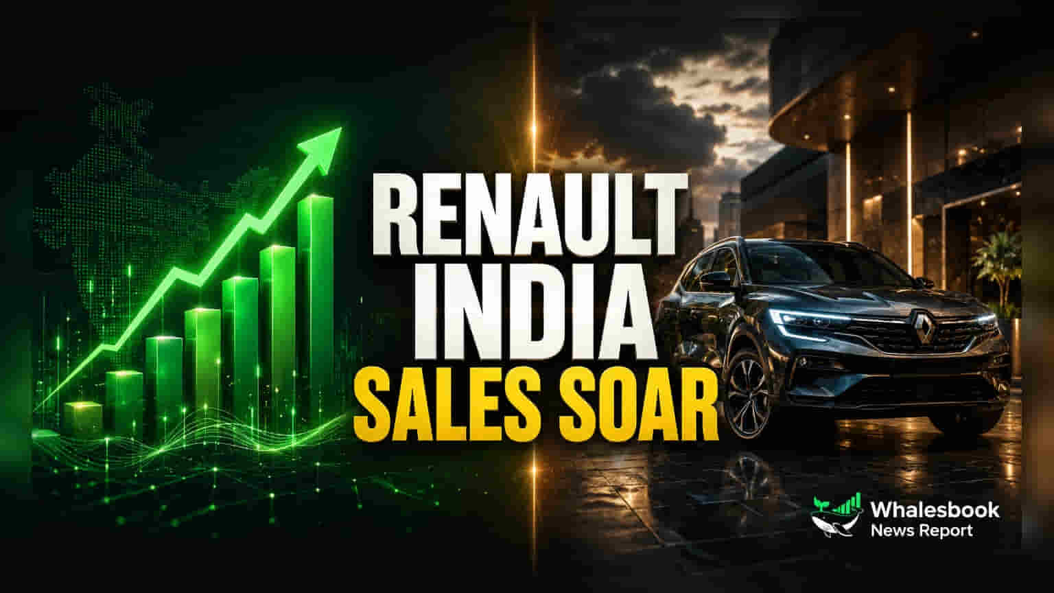 Renault India Share Price: રેનો ઇન્ડિયાના વેચાણમાં 64% નો ઉછાળો, પણ માર્કેટ શેર હજુ પણ ઓછો