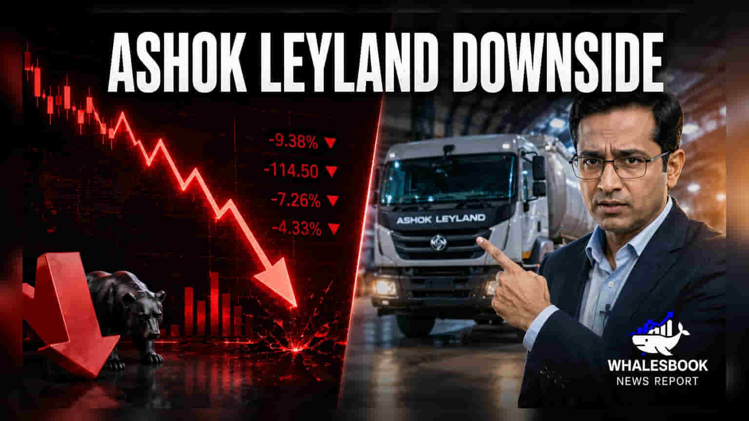 Ashok Leyland पर बिकवाली का दबाव, ब्रोकरेज ने घटाया टारगेट प्राइस!