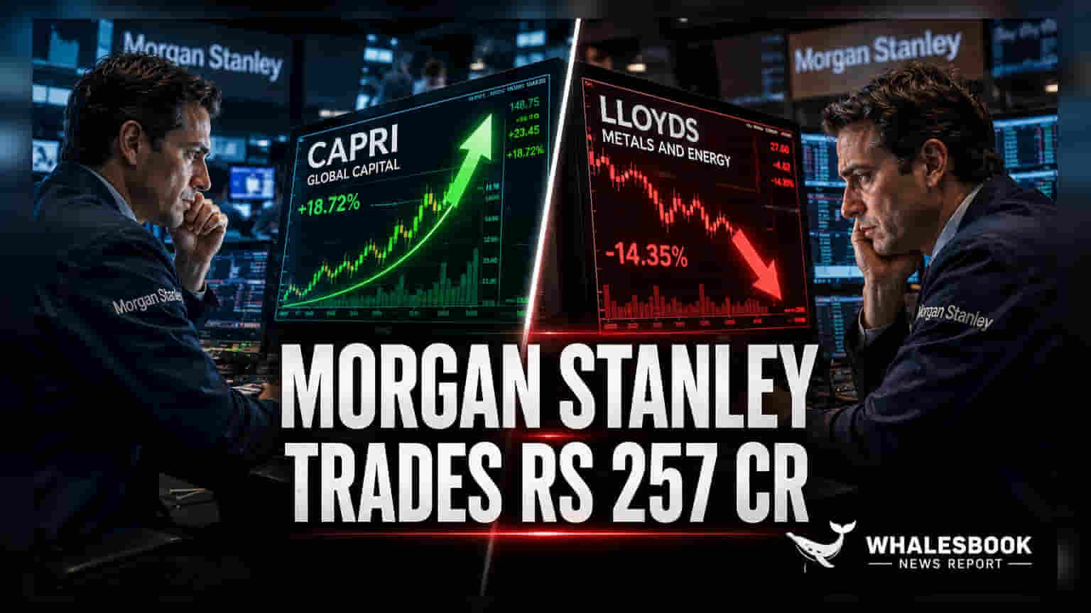 Morgan Stanley ਦੀ ਭਾਰਤੀ ਬਾਜ਼ਾਰ 'ਚ ਵੱਡੀ ਚਾਲ: ₹257 ਕਰੋੜ ਦਾ ਬਲਾਕ ਡੀਲ