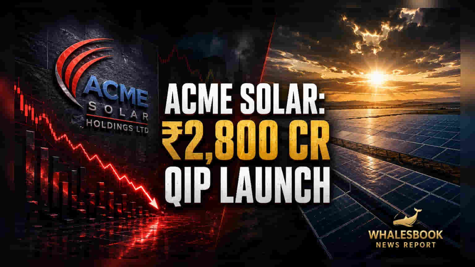 ACME Solar: ₹2,800 Cr QIP 'ਤੇ ਸਵਾਲ, ਸ਼ੇਅਰਧਾਰਕਾਂ ਦੀ ਚਿੰਤਾ?