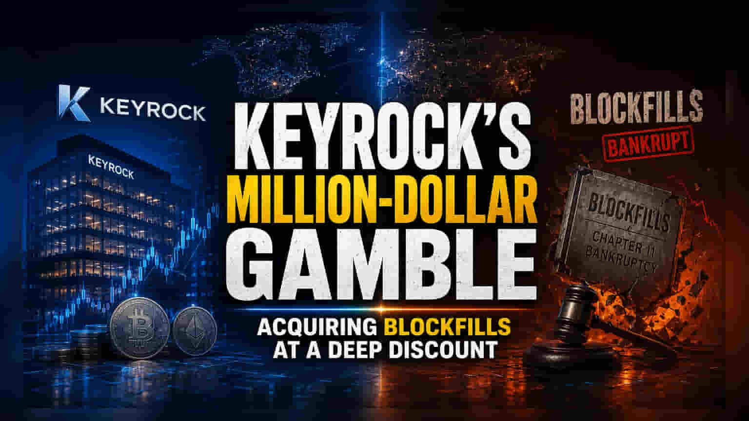 Keyrock ਨੇ Blockfills ਦੀਆਂ ਜਾਇਦਾਦਾਂ ਨੂੰ $3.25M ਵਿੱਚ ਖਰੀਦਿਆ