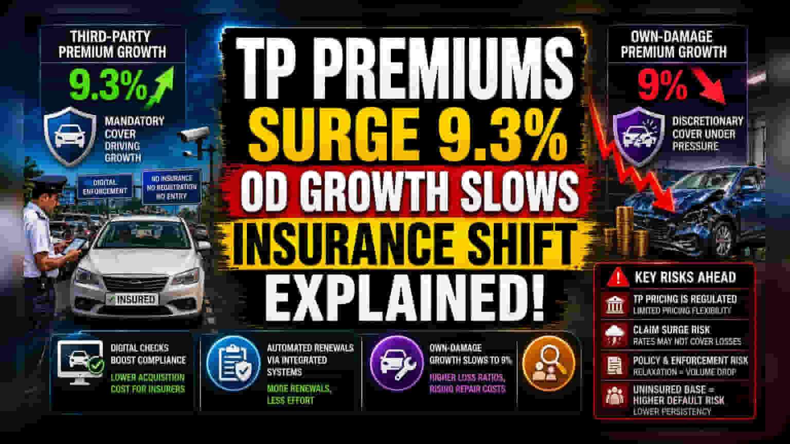 India Motor Insurance Shift: Why Mandatory Covers Now Lead