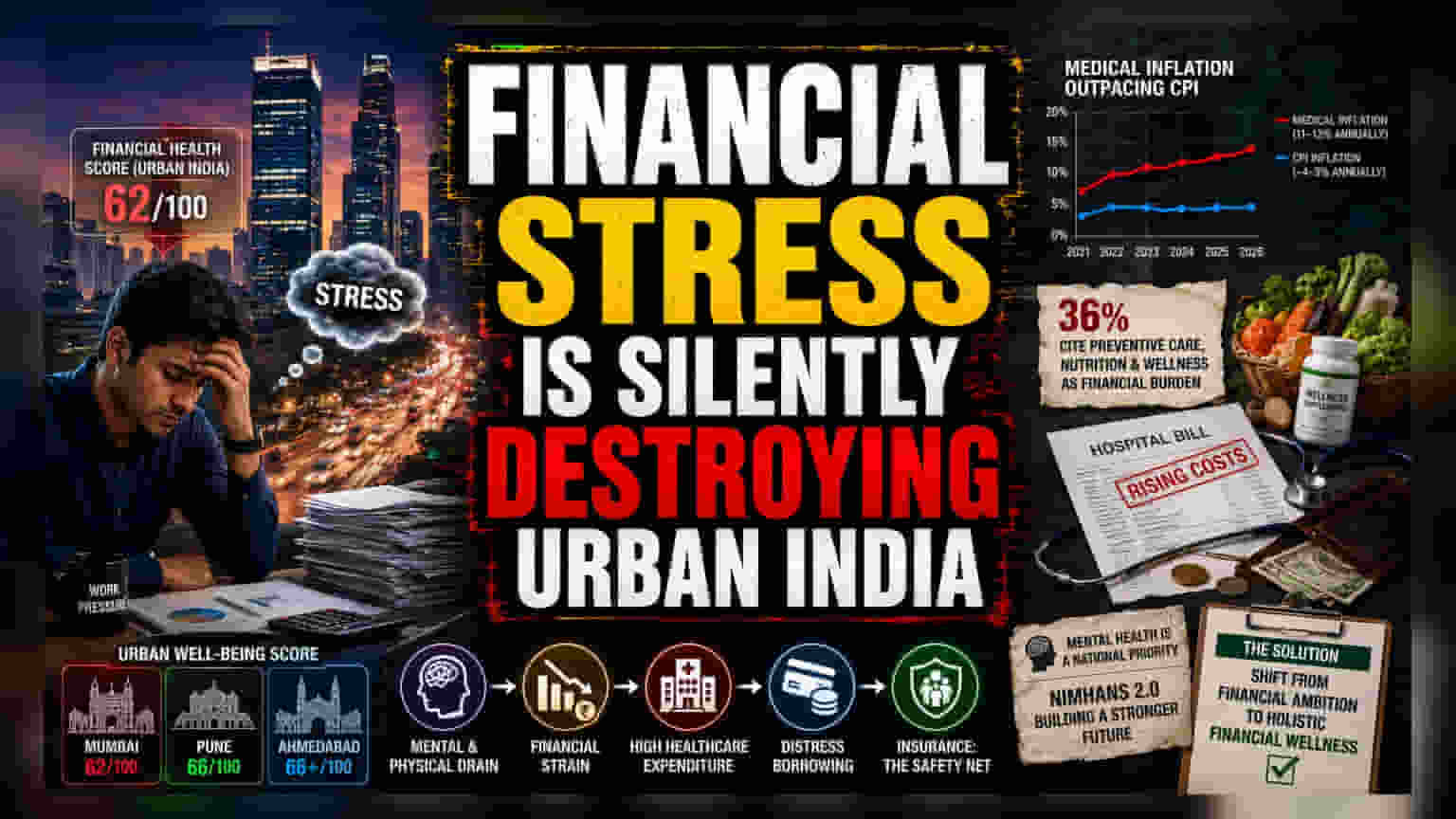 Urban India’s 'Health Debt Trap': A Rising Economic Crisis