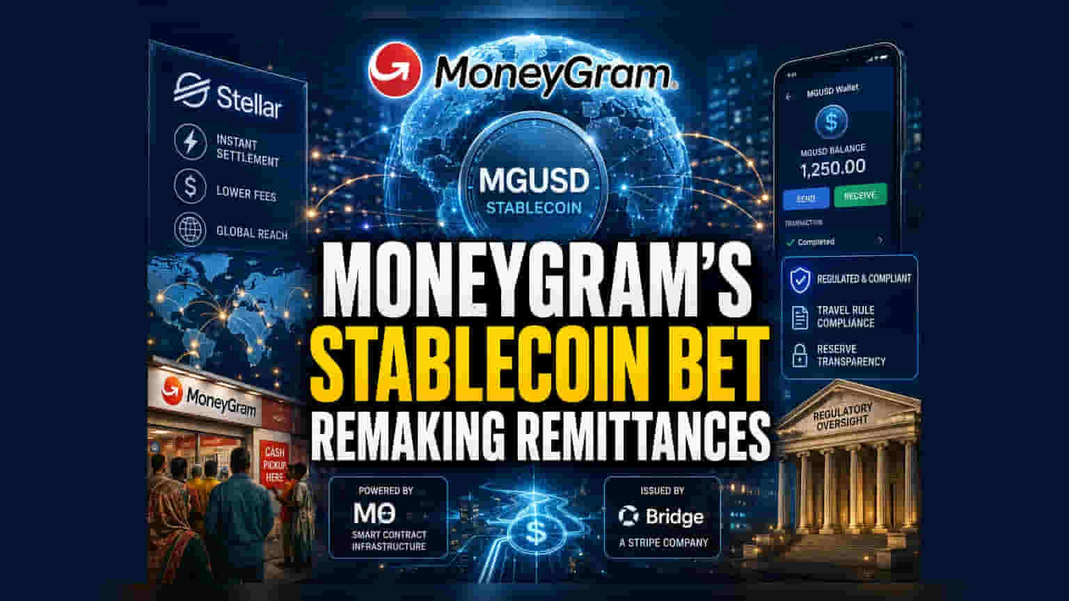 MoneyGram’s Pivot: MGUSD Stablecoin Targets Global Remittances