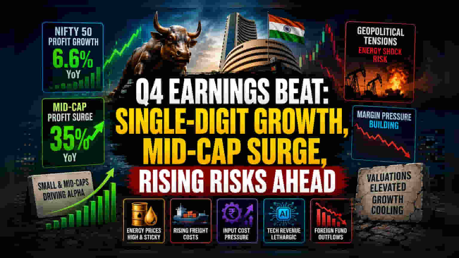 India Q4 Earnings Surprise Masks Structural Margin Decay