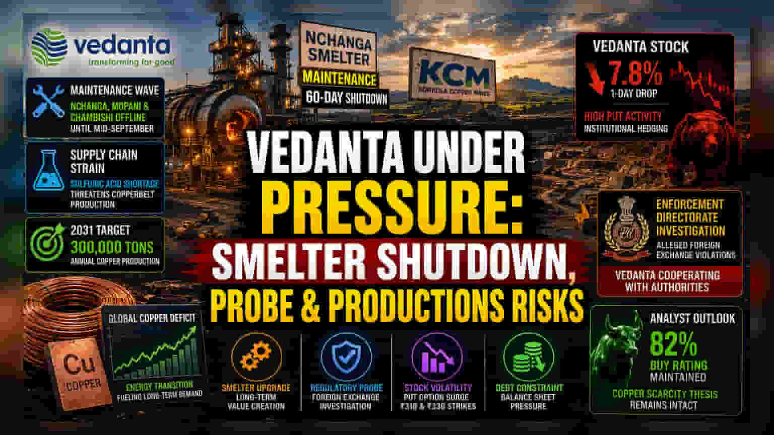 Vedanta Copper Smelter Shutdown: Supply Crunch Meets Legal Risk