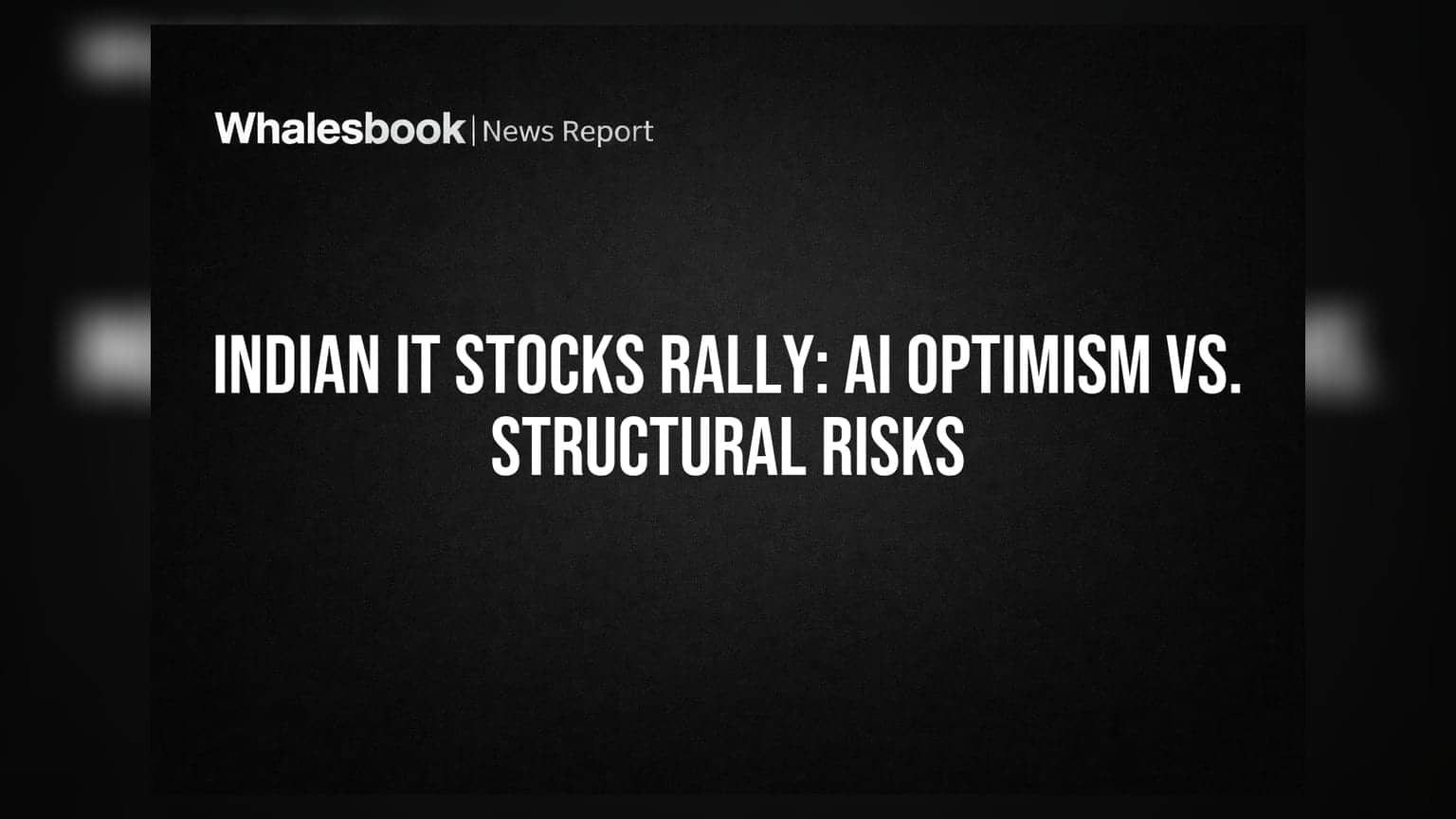 Indian IT Stocks Rally: AI ఆశాభావం vs. నిర్మాణాత్మక నష్టాలు
