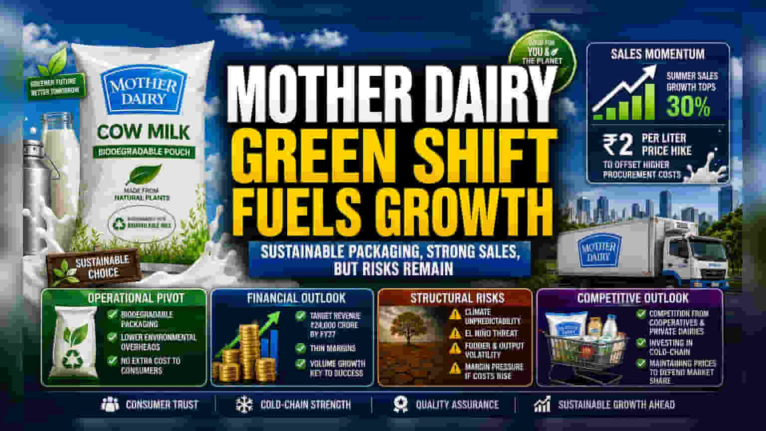 Mother Dairy Targets Growth Amidst Packaging Shift