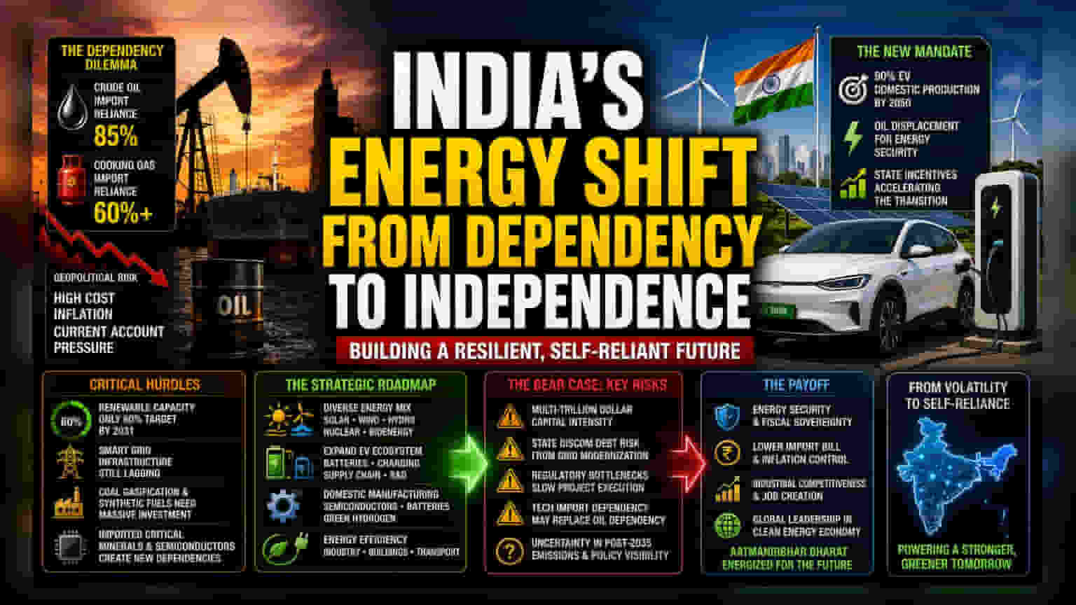 India’s Energy Pivot: Trading Oil Dependence for Sovereignty