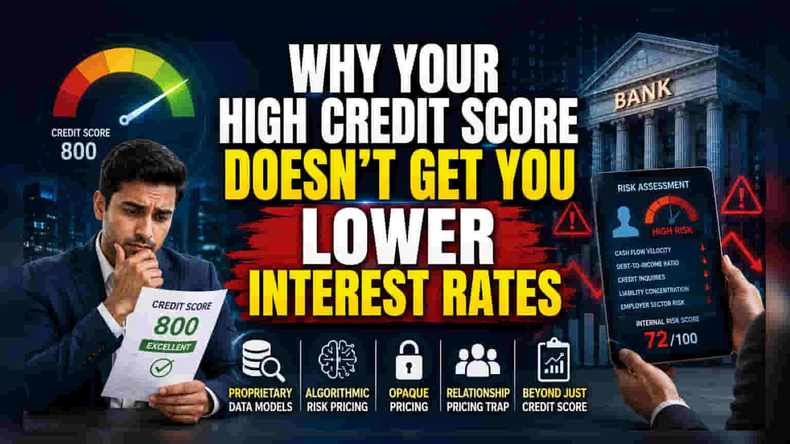 CIBIL Score ਤੋਂ ਪਰੇ: ਤੁਹਾਡਾ ਲੋਨ ਰੇਟ ਉਮੀਦਾਂ ਤੋਂ ਵੱਖ ਕਿਉਂ?