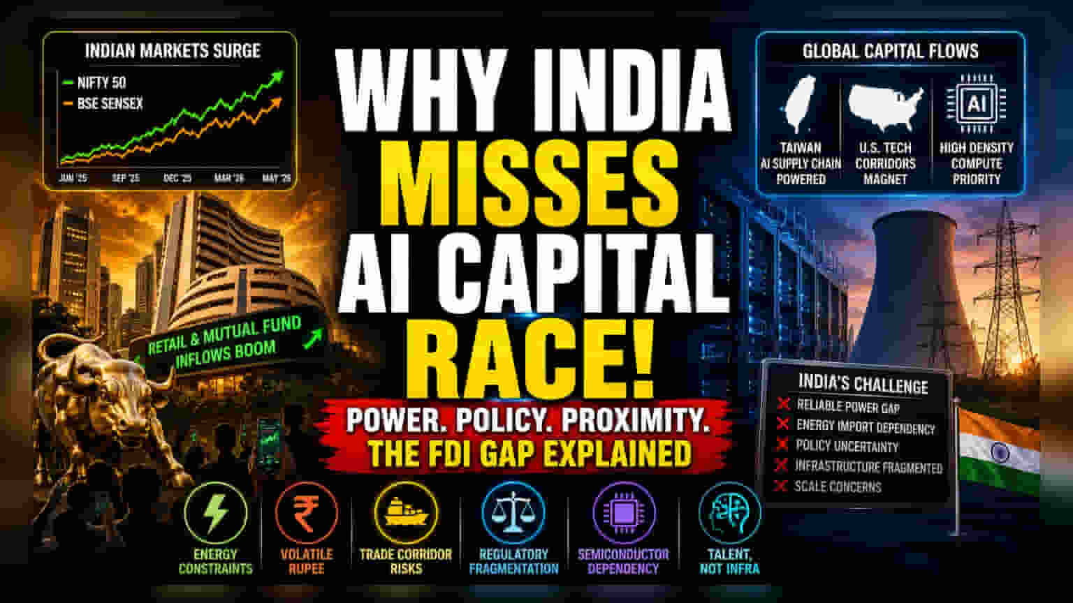 India’s AI Gap: Why Foreign Capital Remains Sidelined