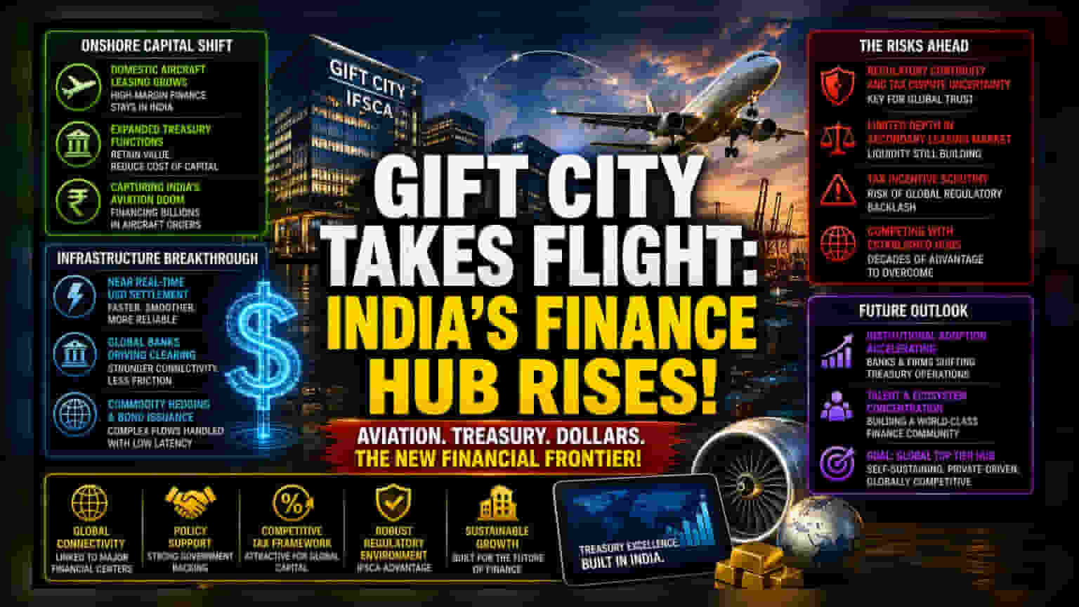 GIFT City Pushes for Onshore Aircraft Leasing Dominance