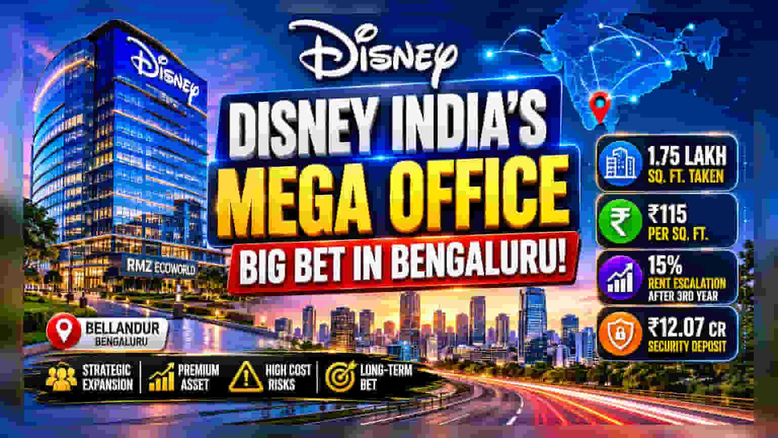 Disney India Expands Bengaluru Footprint Amid Market Shift