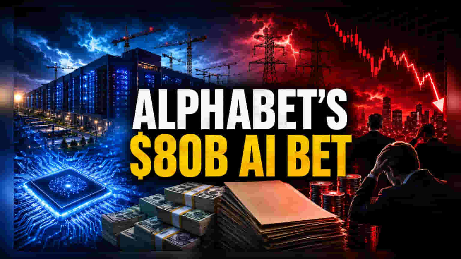 Alphabet భారీ AI పెట్టుబడి: ₹80 బిలియన్ల నిధుల సమీకరణ.. షేర్ ధర పతనం
