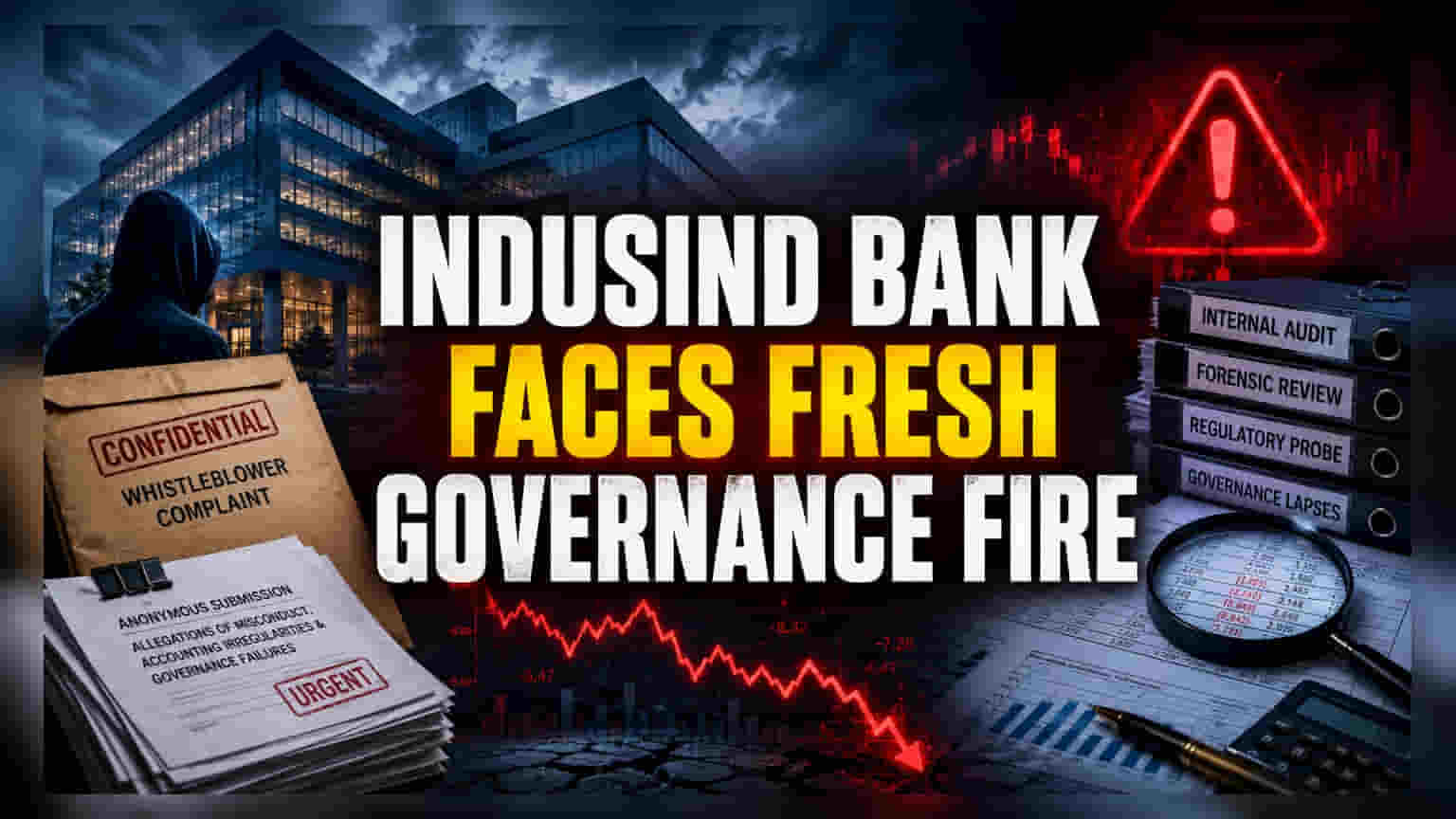 IndusInd Bank Governance Probe: બેંક પર નવા આરોપો, શું રોકાણકારોએ સાવચેત રહેવું જોઈએ?