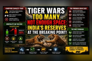 India’s Tiger Success Story Faces a Lethal Capacity Crisis