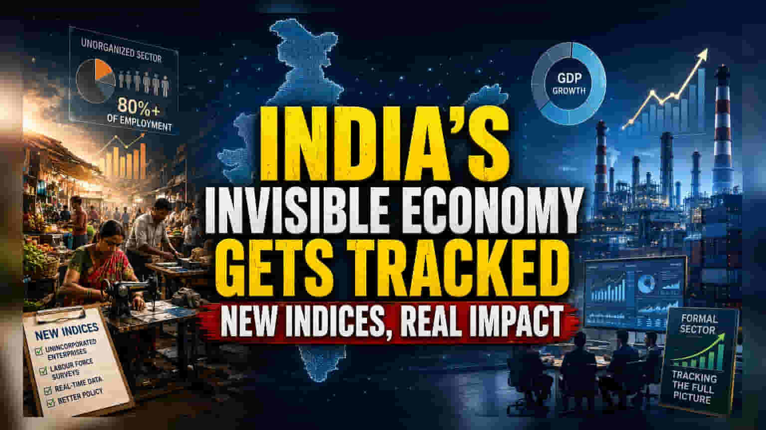India’s Data Overhaul: Tracking the Informal Economy