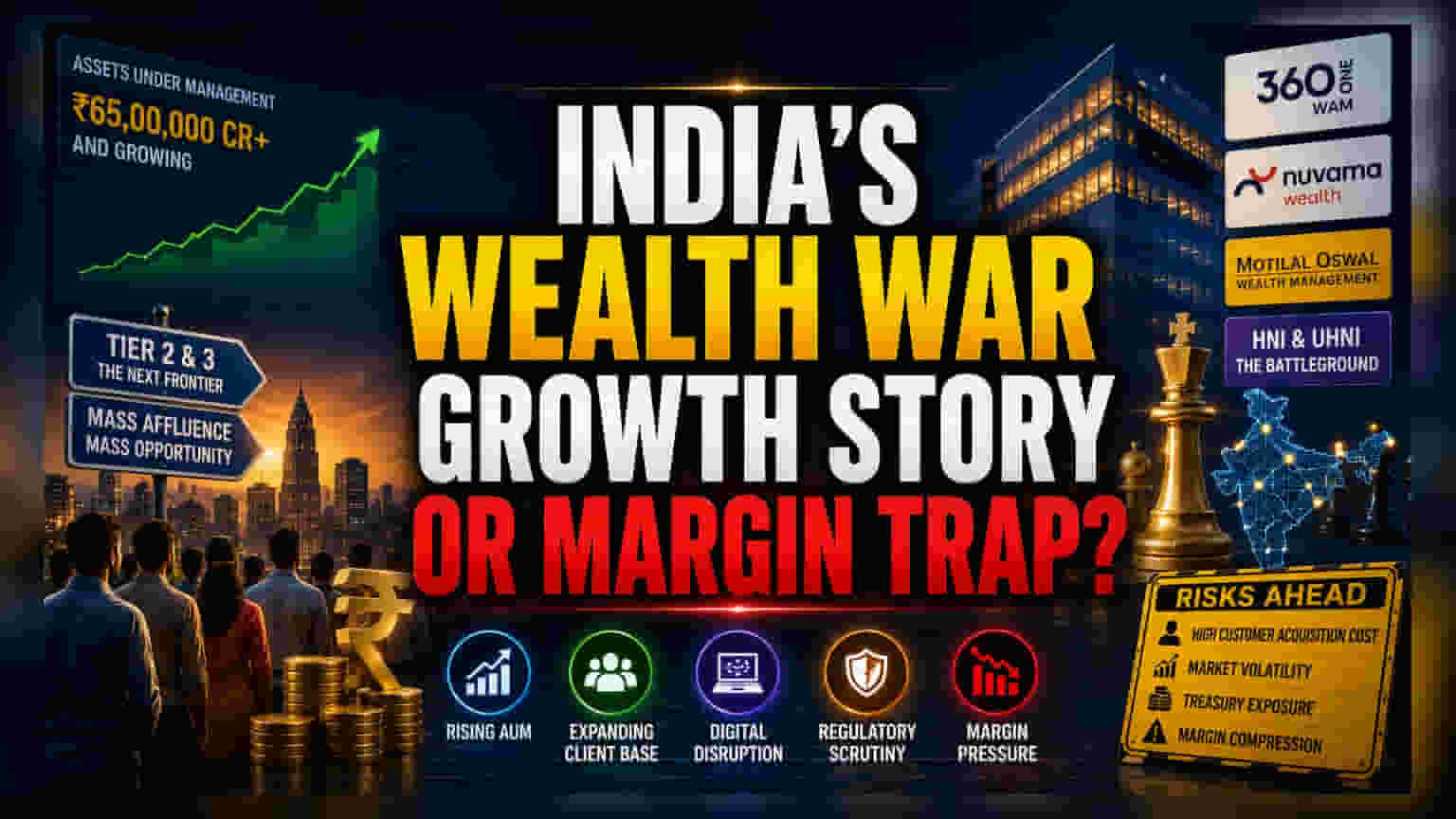 India Wealth Managers: AUM बढ़ा, पर मार्जिन पर दबाव! क्या है असली कहानी?