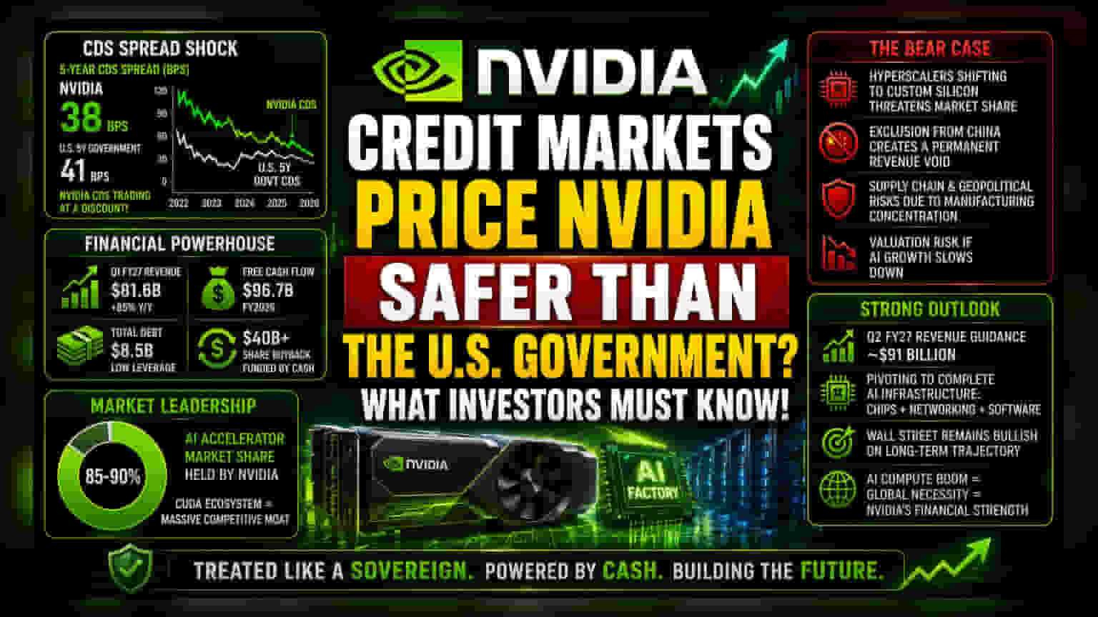 Nvidia Financial Standing Ranks Among World's Safest Borrowers