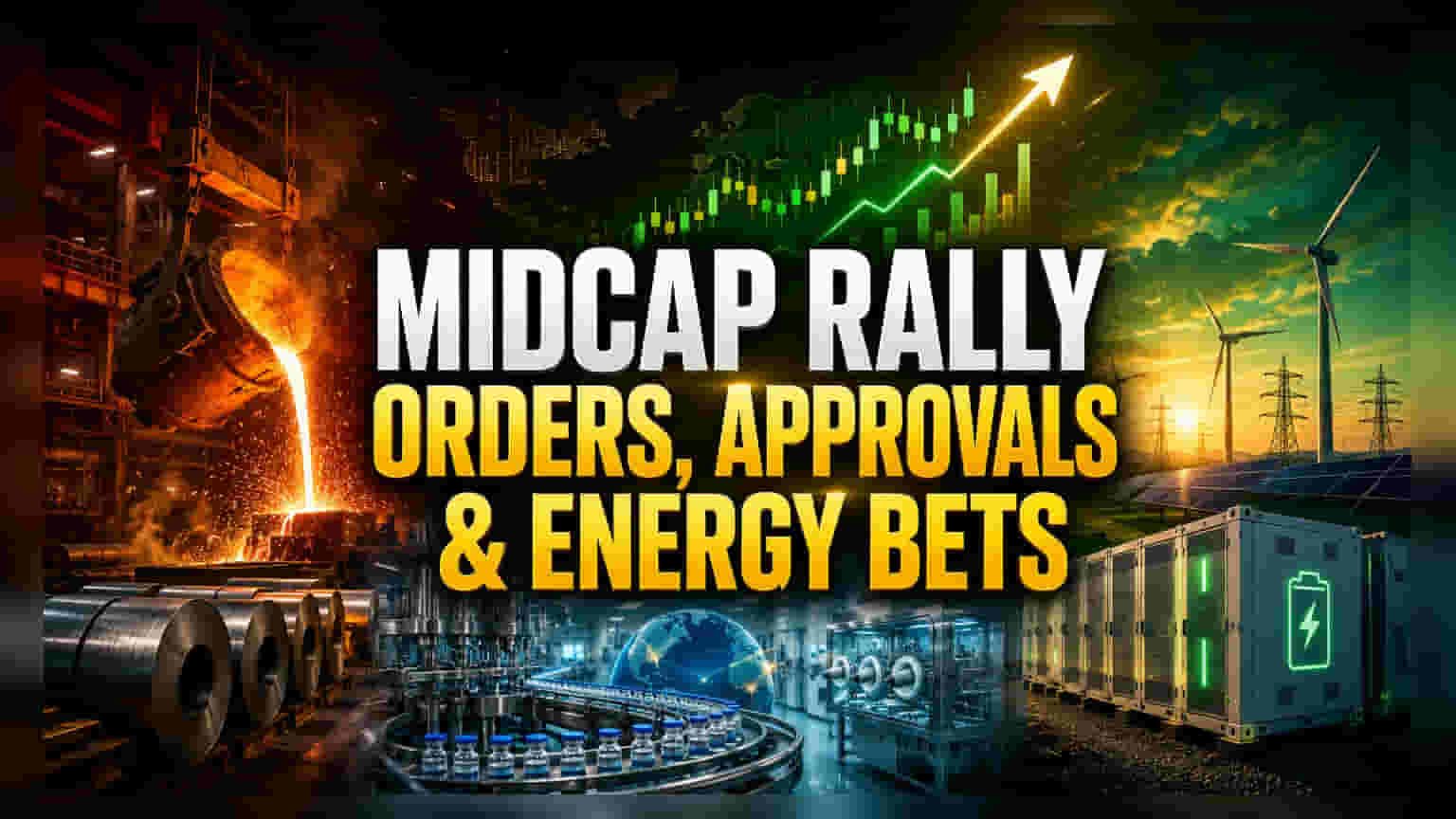 Steel and Pharma Rally: Regulatory Wins and Order Spikes