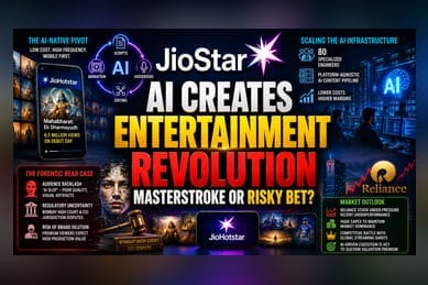 JioStar Bets on AI-Native Content to Slash Production Costs
