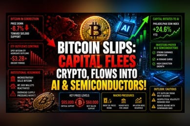 Bitcoin Liquidity Crunch Amidst Global Equity Euphoria