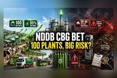 NDDB Eyes 100 CBG Plants: Suzuki-Backed Energy Shift Examined