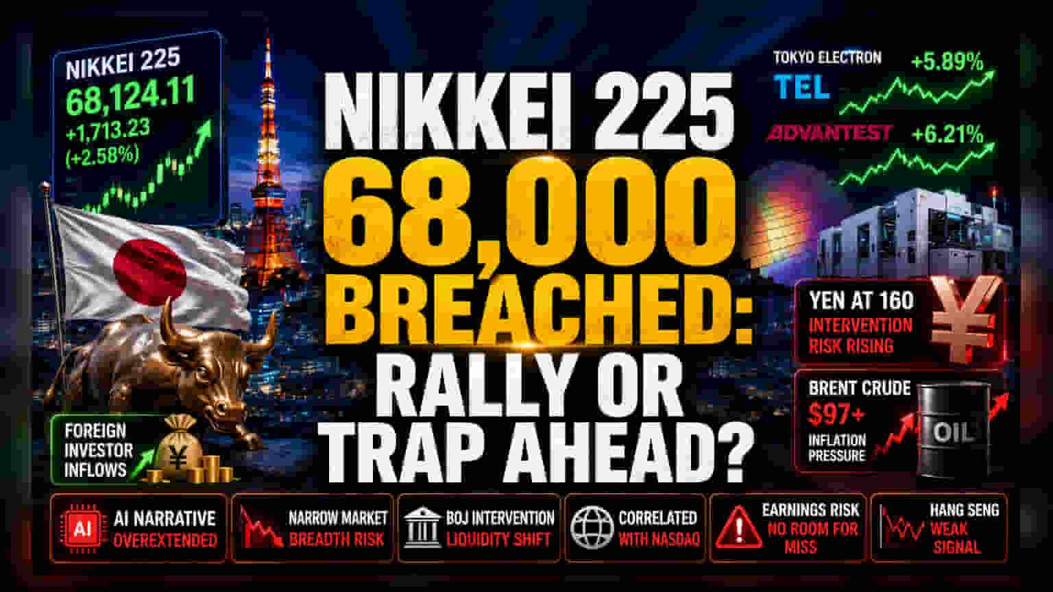 Nikkei 225ன் புதிய உச்சம்: AI புரட்சியின் மறைமுக அபாயங்கள்!