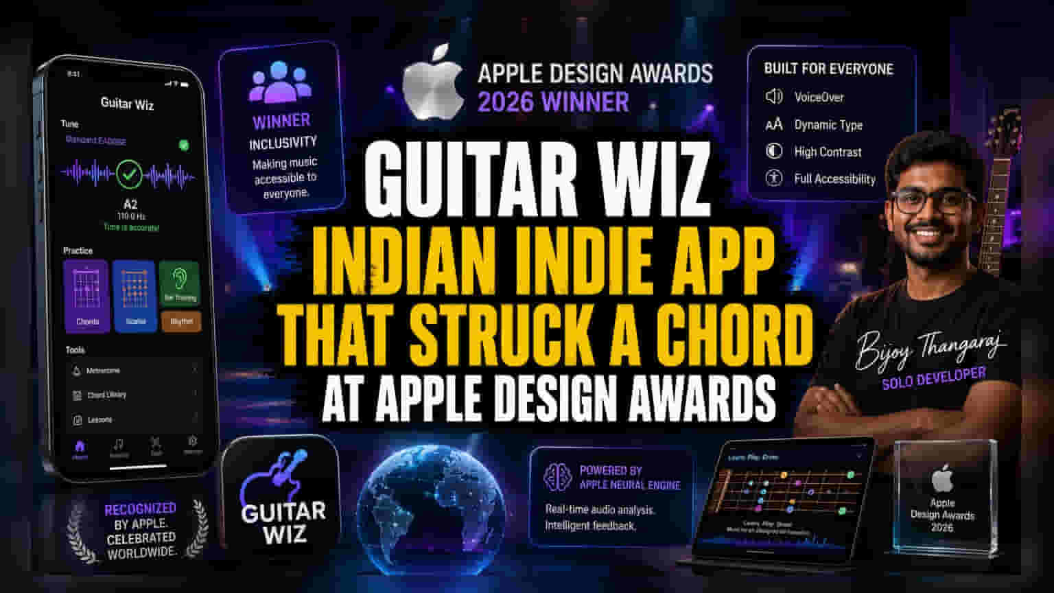 Guitar Wiz Secures Apple Design Award: The Inclusivity Win