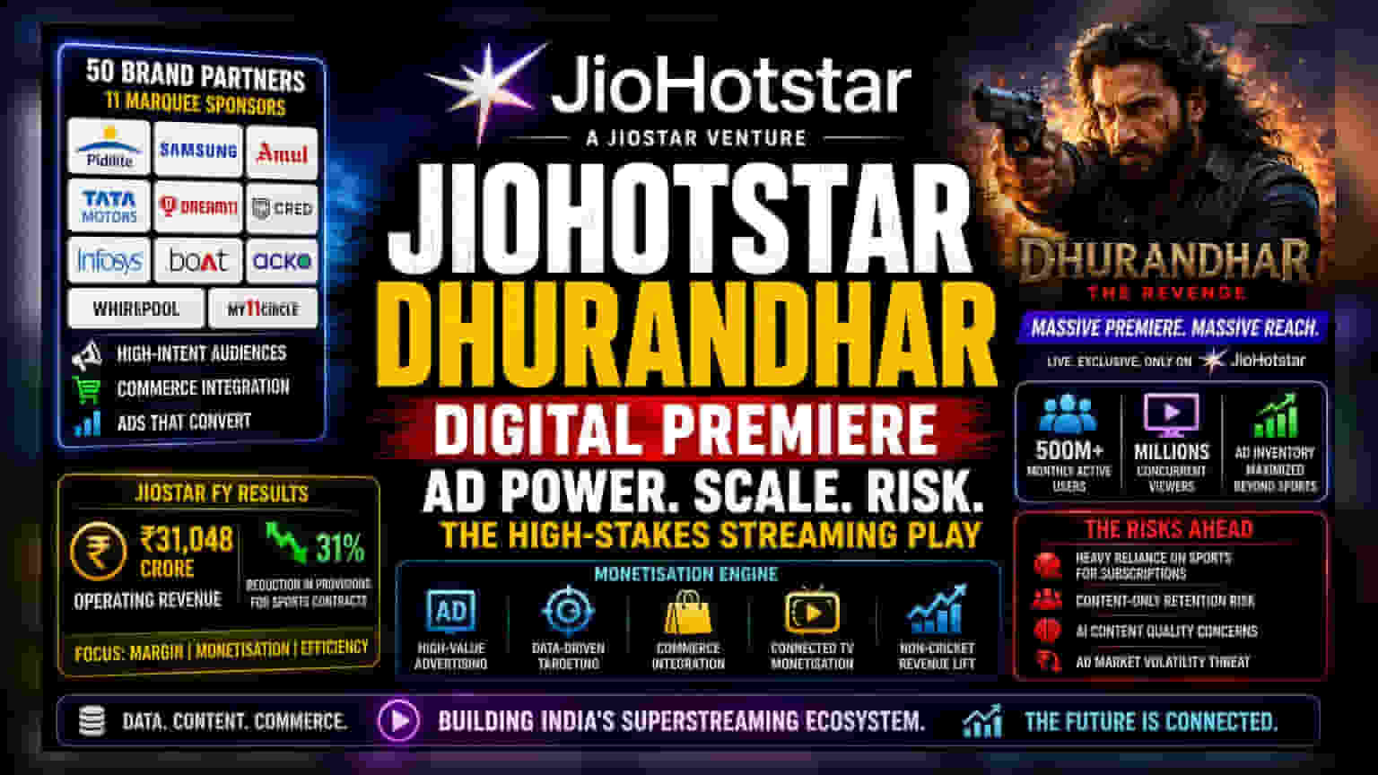 JioHotstar சிறப்பு நிகழ்ச்சி: 50 பிராண்டுகளுடன் அதிரடி கூட்டணி!