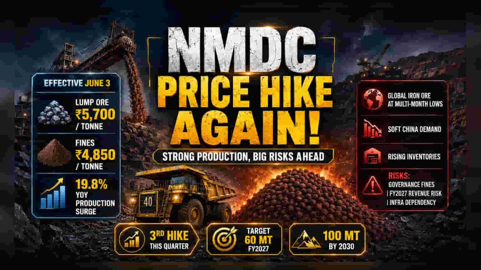 NMDC பங்கு விலை: இரும்புத்தாது விலை உயர்வு - லாபம் அதிகரிக்குமா? ஸ்டீல் துறைக்கு என்ன ஆகும்?