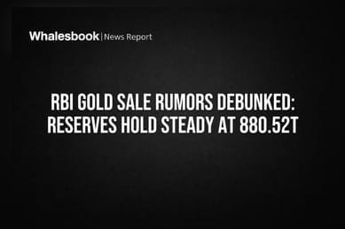 RBI Gold Sale Rumors Debunked: Reserves Hold Steady at 880.52T
