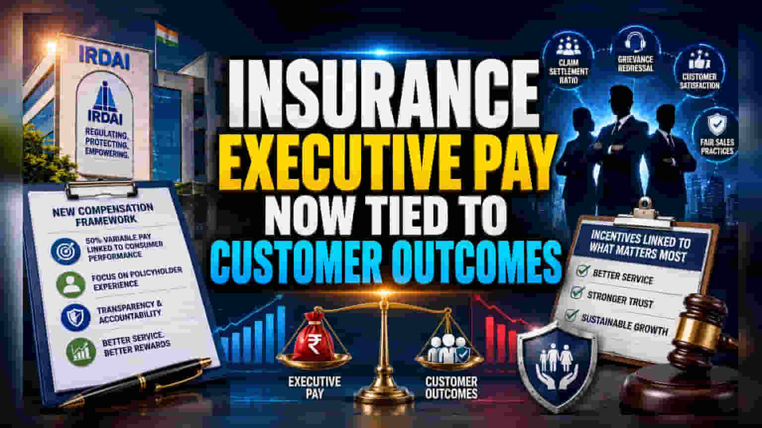 IRDAI Pay Mandate: Insurance CEOs Face Compensation Risk