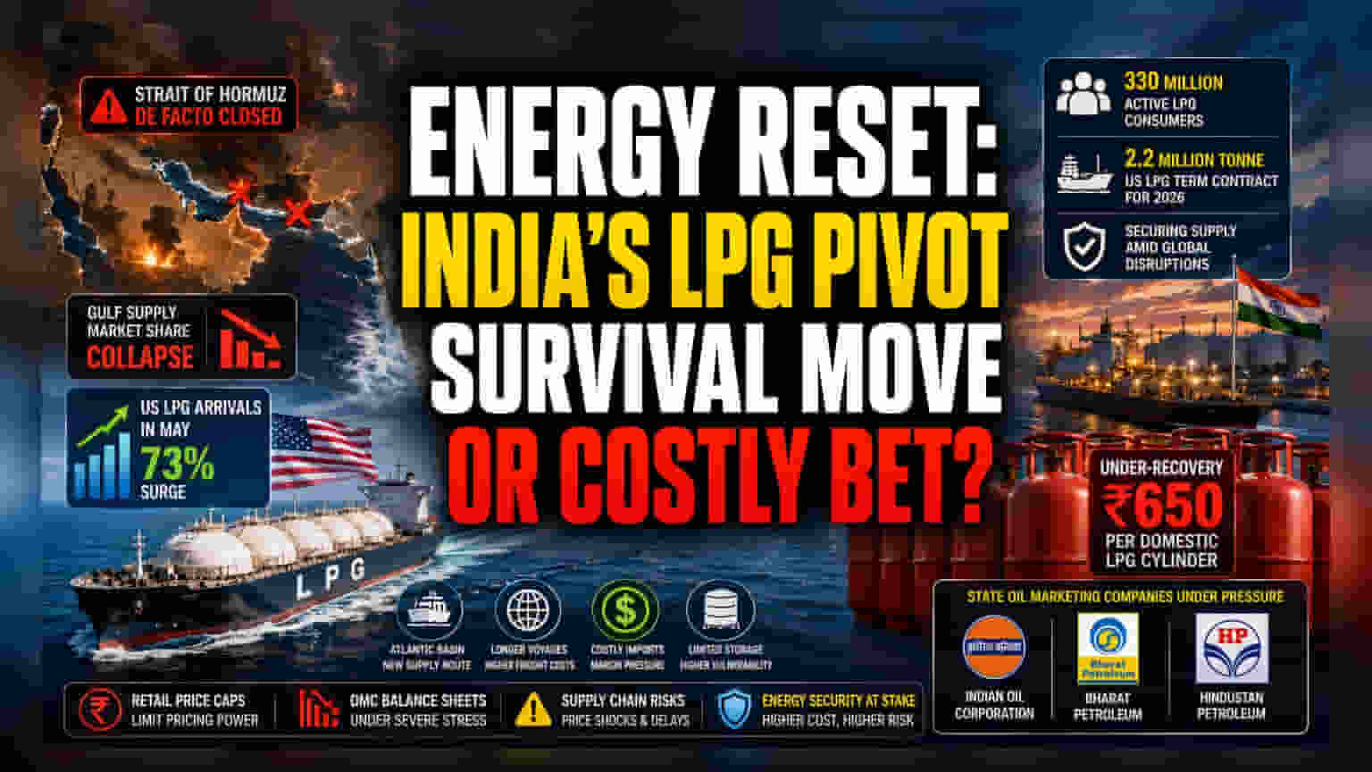 US LPG Dominance in India Signals Structural Energy Shift