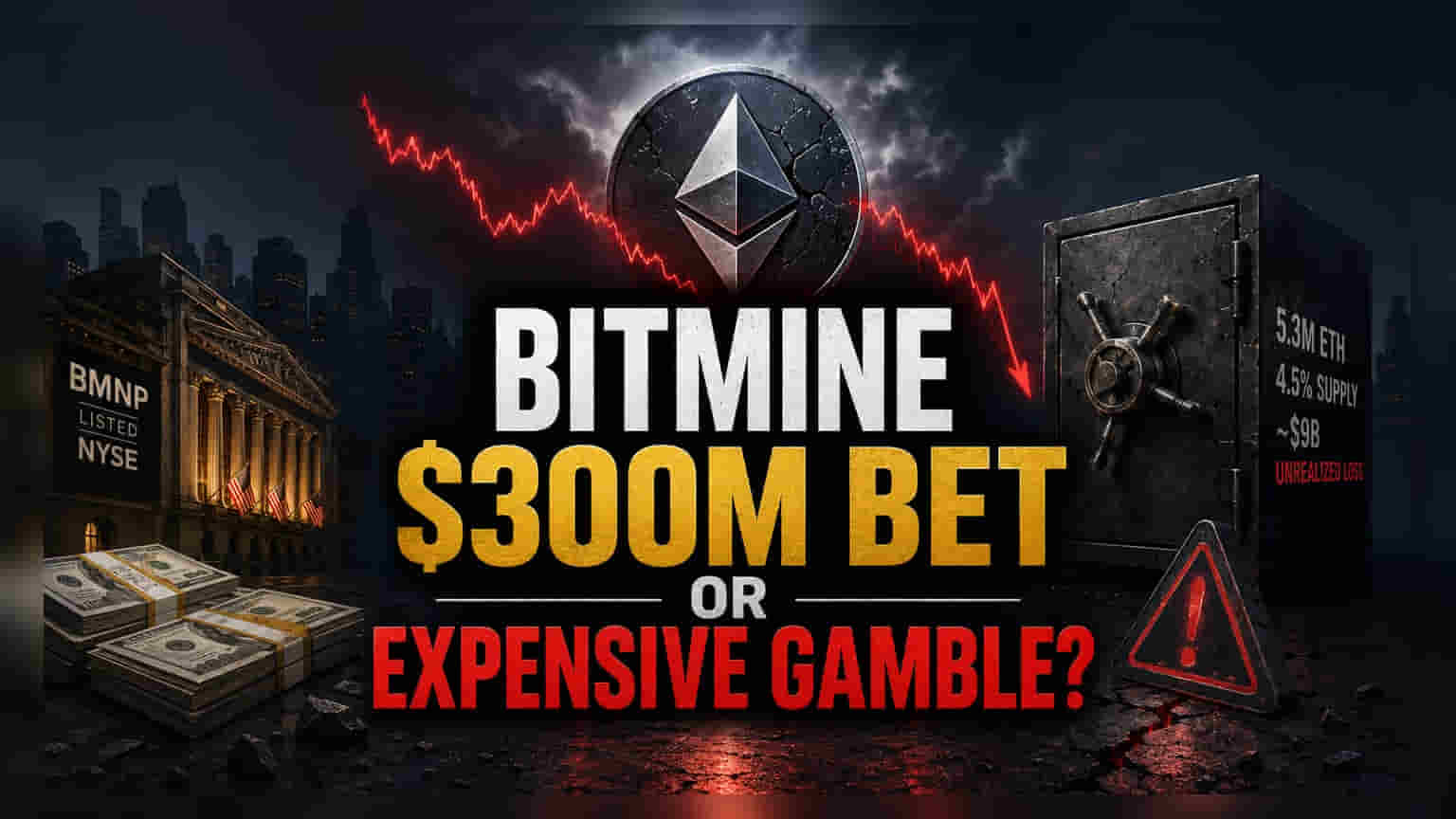 BitMine నుంచి $300 మిలియన్ల ఆఫర్: అధిక రాబడి లక్ష్యమా లేక నిస్సహాయతనా?