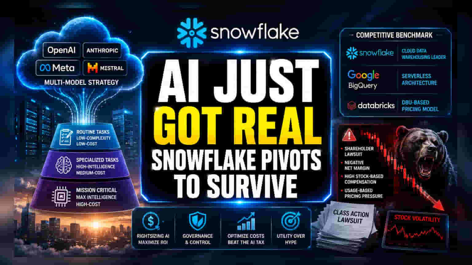 Snowflake Pivot: Efficiency Trumps AI Power in 2026 Strategy