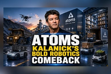 Travis Kalanick's Robotics Pivot: The Atoms Stealth Strategy
