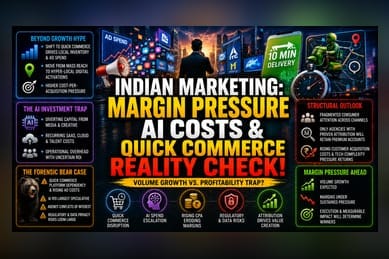 India Ad Spend Shifts: AI and Quick Commerce Demand ROI