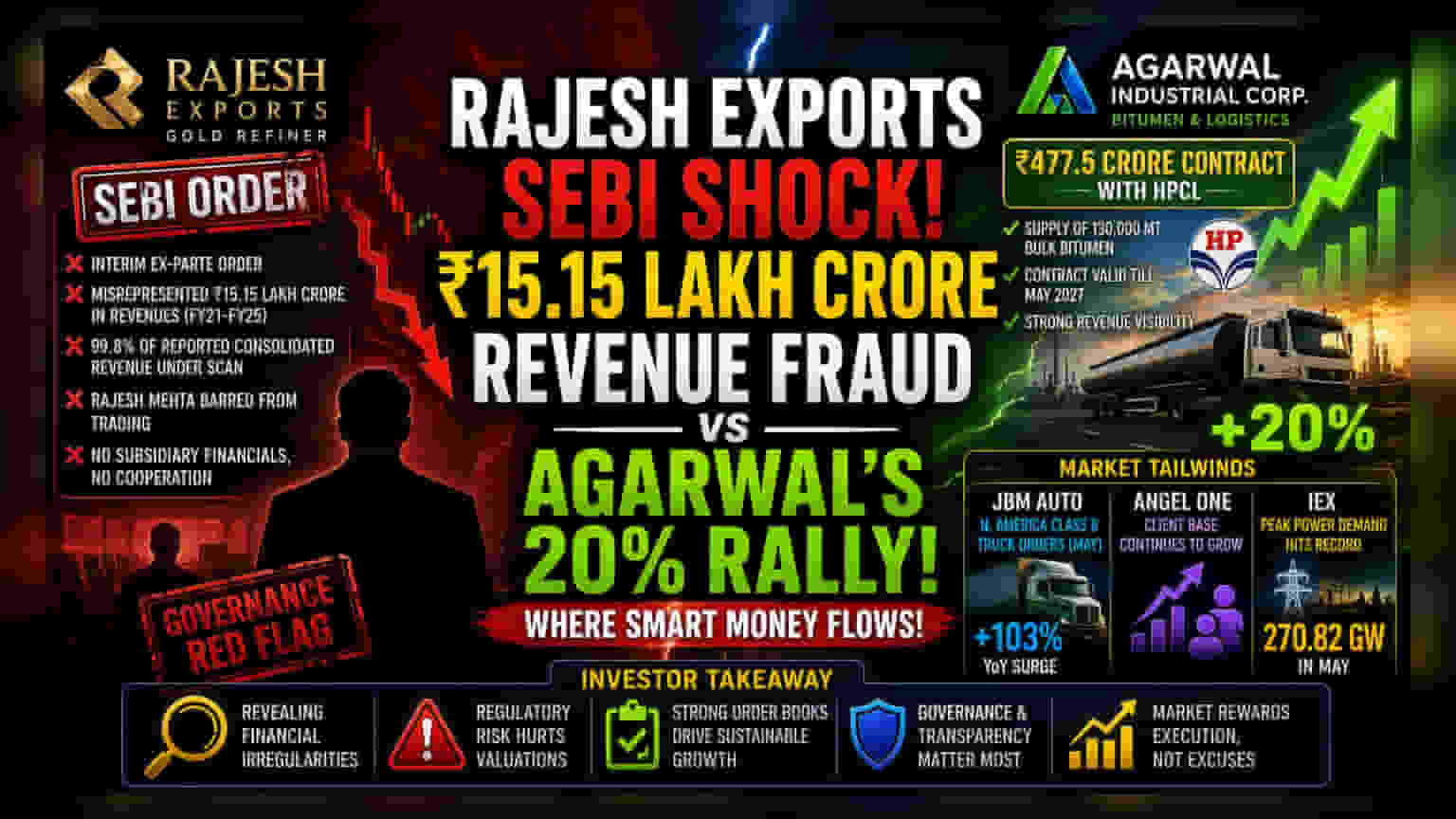 Rajesh Exports Share Price: SEBIના તપાસના આદેશ બાદ શેર ધડામ! જાણો શું છે મામલો