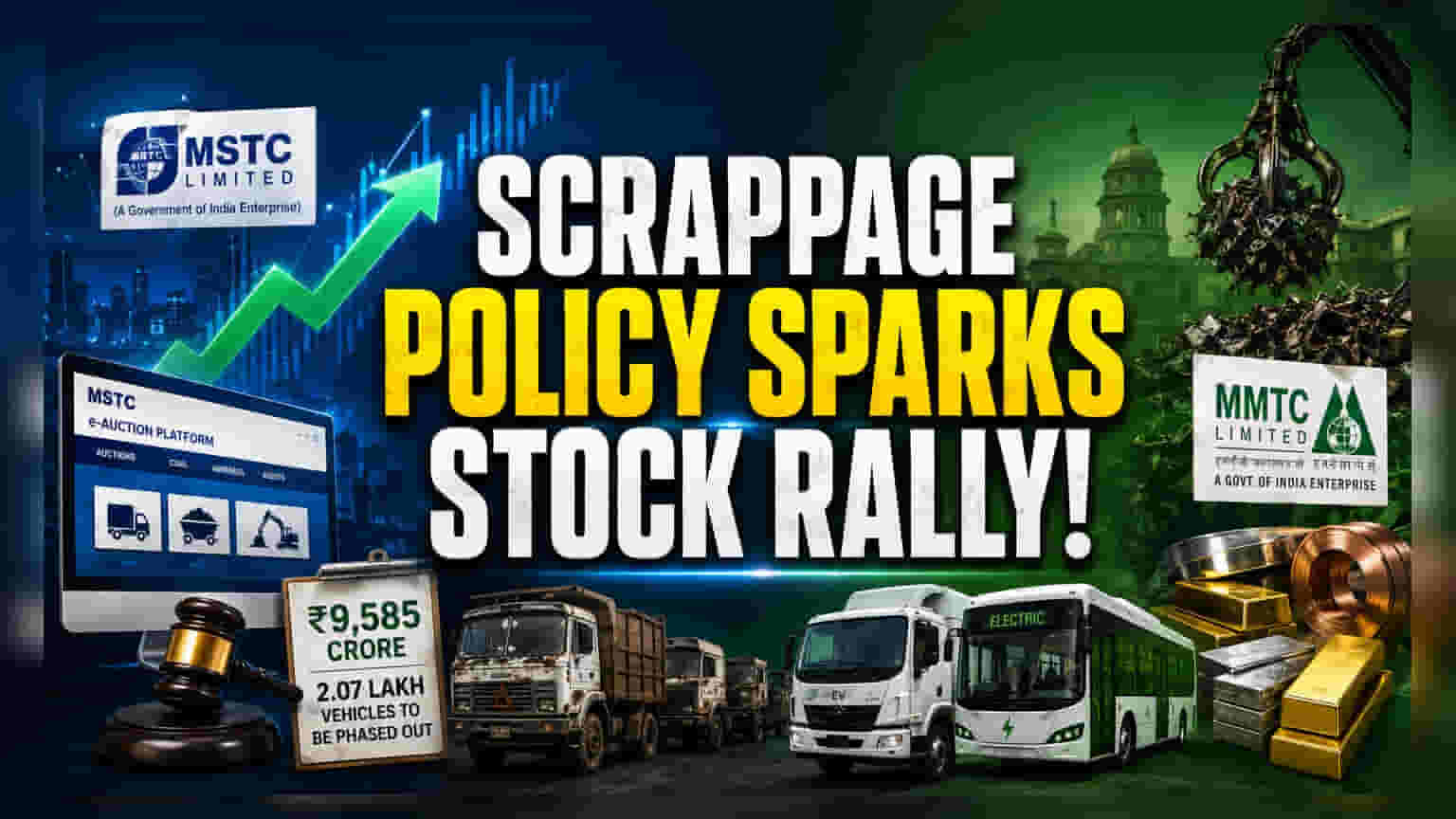 Scrappage Policy Spurs MSTC, MMTC; Investors Tread Cautiously