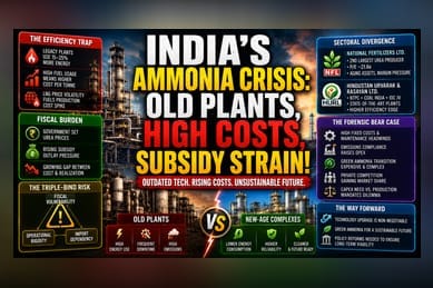 India’s Aging Ammonia Fleet Hits Subsidy and Efficiency Wall