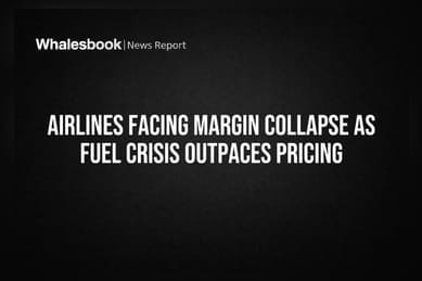 Airlines Facing Margin Collapse as Fuel Crisis Outpaces Pricing