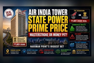 Maharashtra’s ₹1,601 Cr Nariman Point Buy: Strategic or Costly?