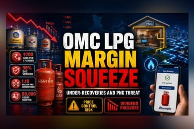 Indian Oil Giants Face Rs 700 LPG Deficit Amid Revenue Pressure
