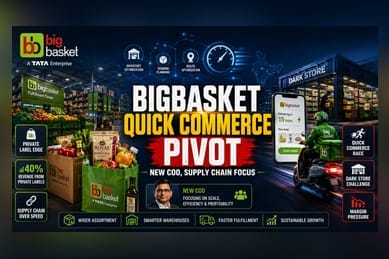 BigBasket COO Shift Signals Aggressive Quick Commerce Pivot