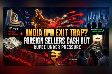 India IPO Boom Masks Massive Foreign Capital Flight
