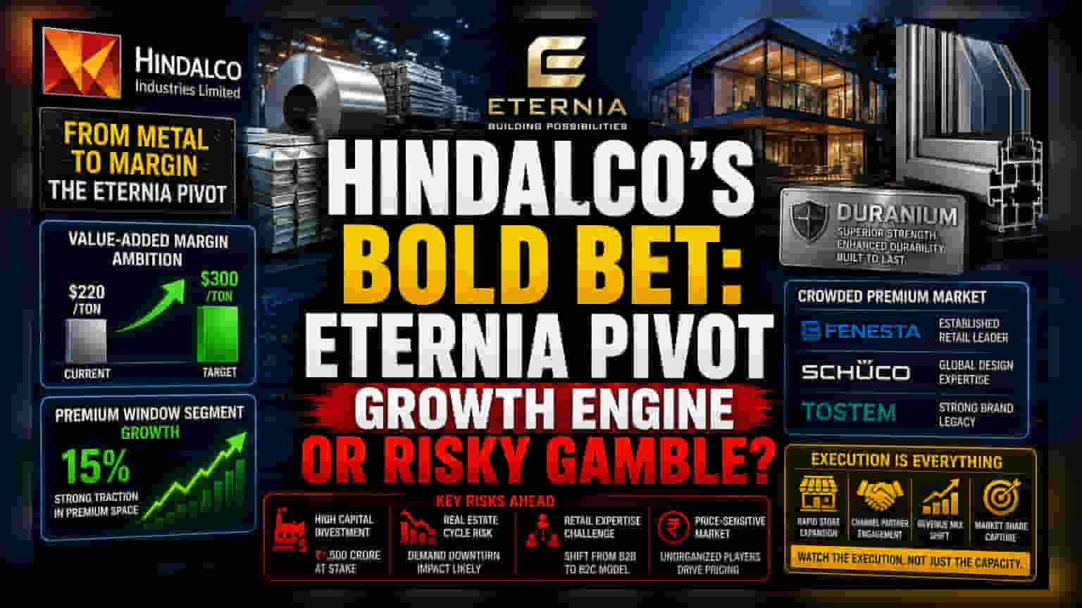 Hindalco Eternia: શું કંપની ભીડવાળા માર્કેટમાં નફાકારકતા જાળવી શકશે?